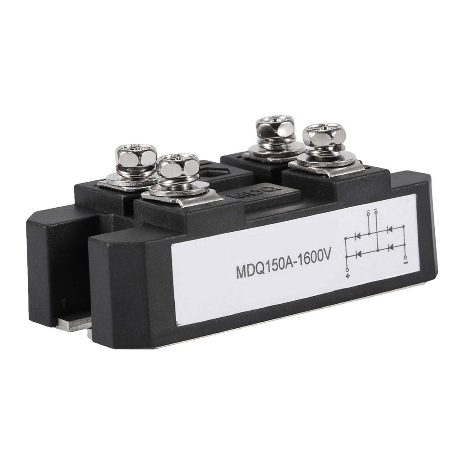 Single Phase Rectifier Module Bridge Rectifier Module 150A, 1600V Black…