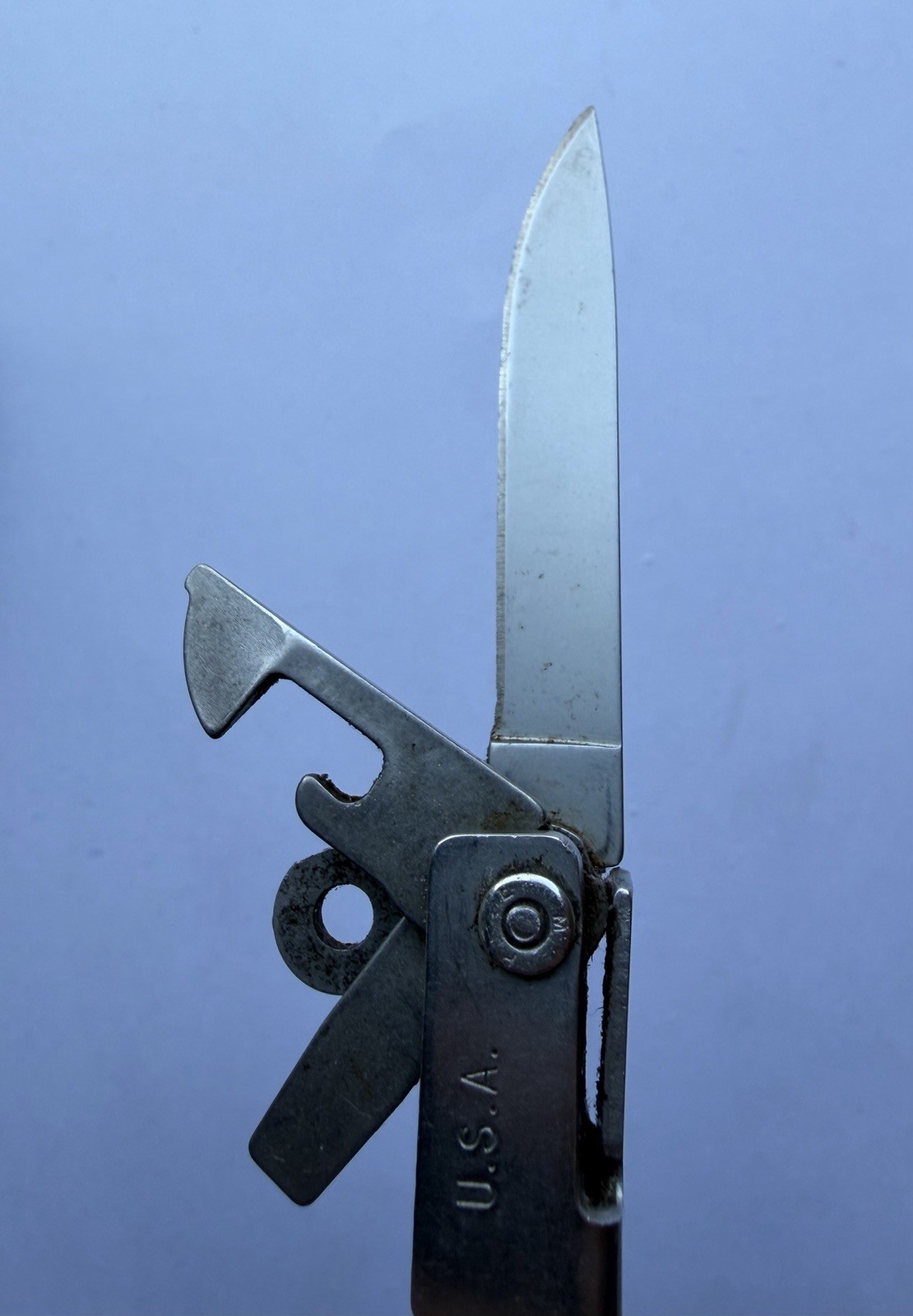 VINTAGE 1990s GERBER USA ORIGINAL BLUNT NOSE MULTI-PLIER MULTI-TOOL IN NEW POUCH