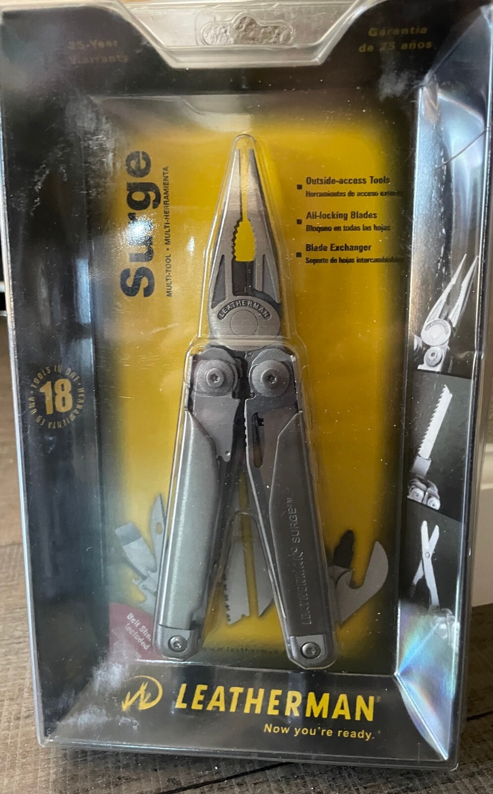 BRAND NEW Leatherman Surge -Retired and New & Factory Sealed in Clam Shell