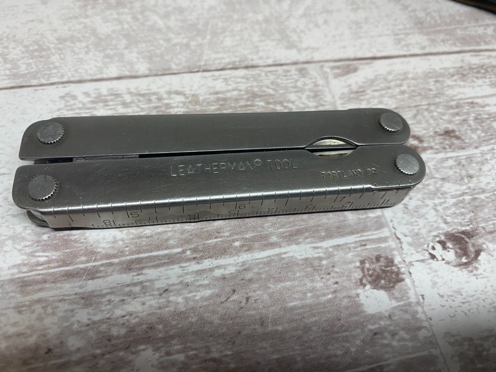 Vintage Leatherman Multi-Tool. Portland, Oregon. Original Leather Case