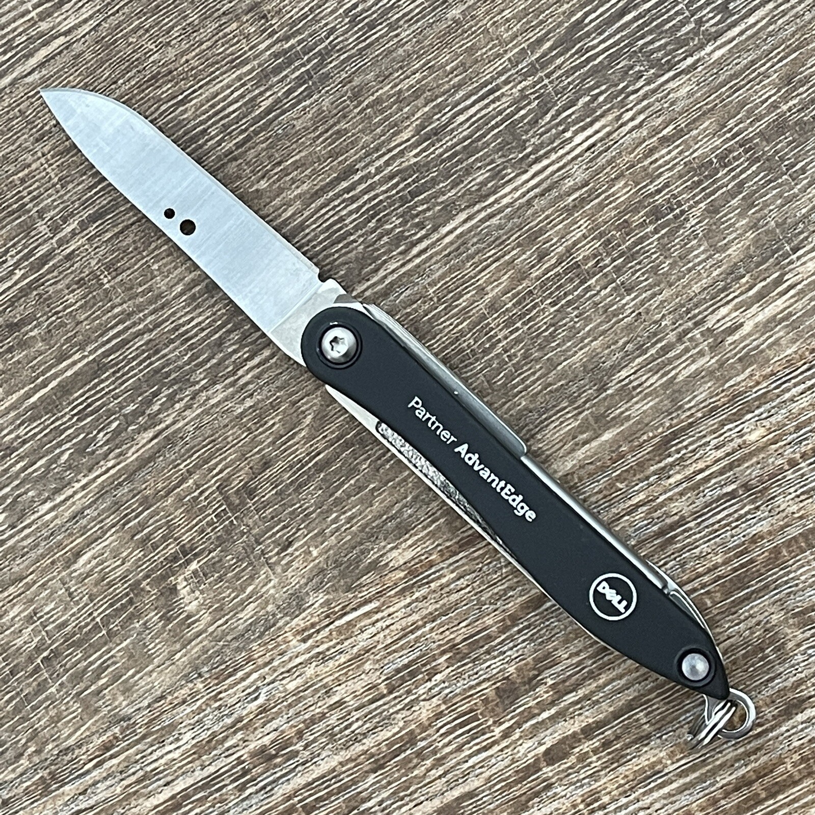Leatherman Style Black multitool. New. Discontinued. Branded “Dell”.