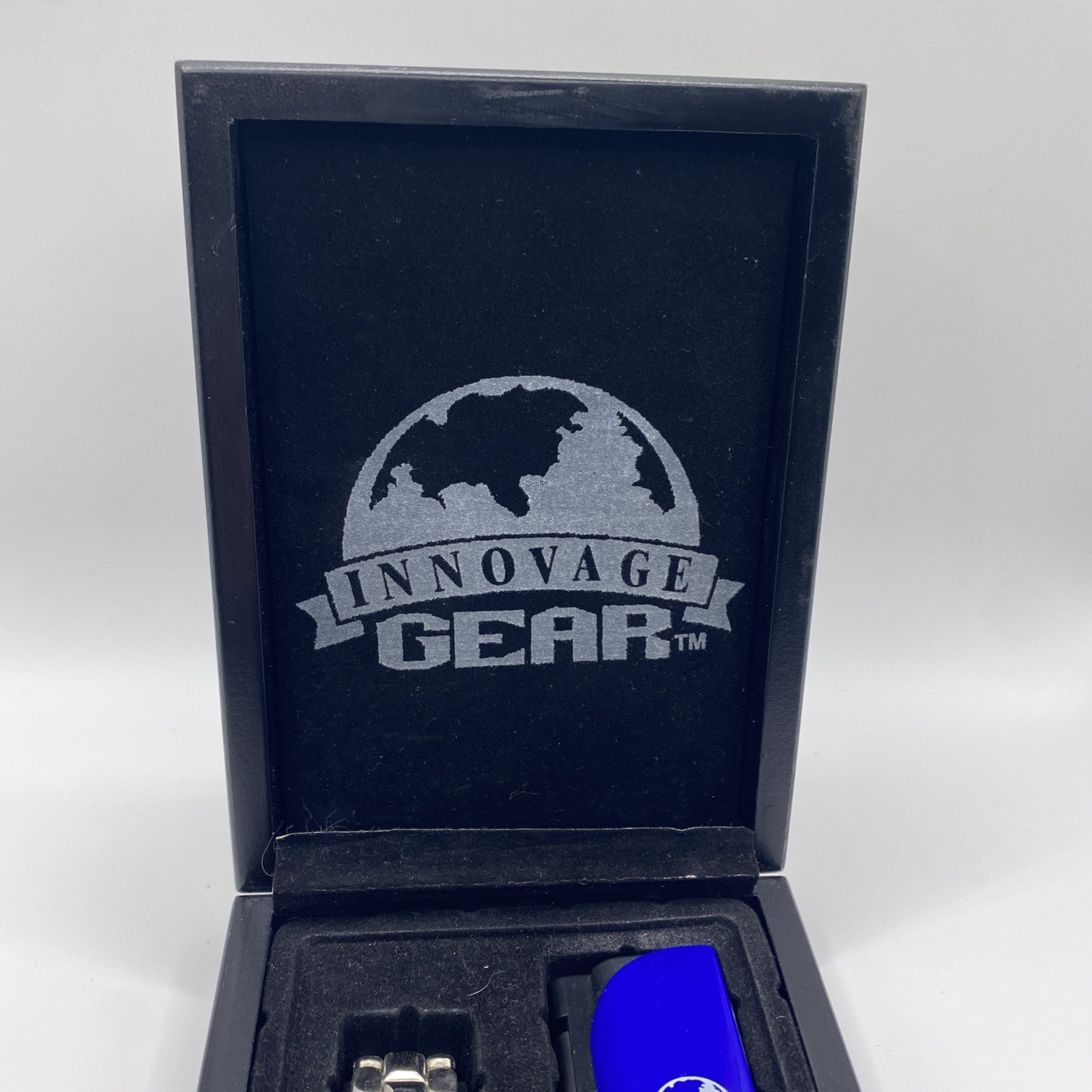 Innovage Gear Men’s Quartz Watch & Multi-Tool Pocket Knife Gift Set with Box