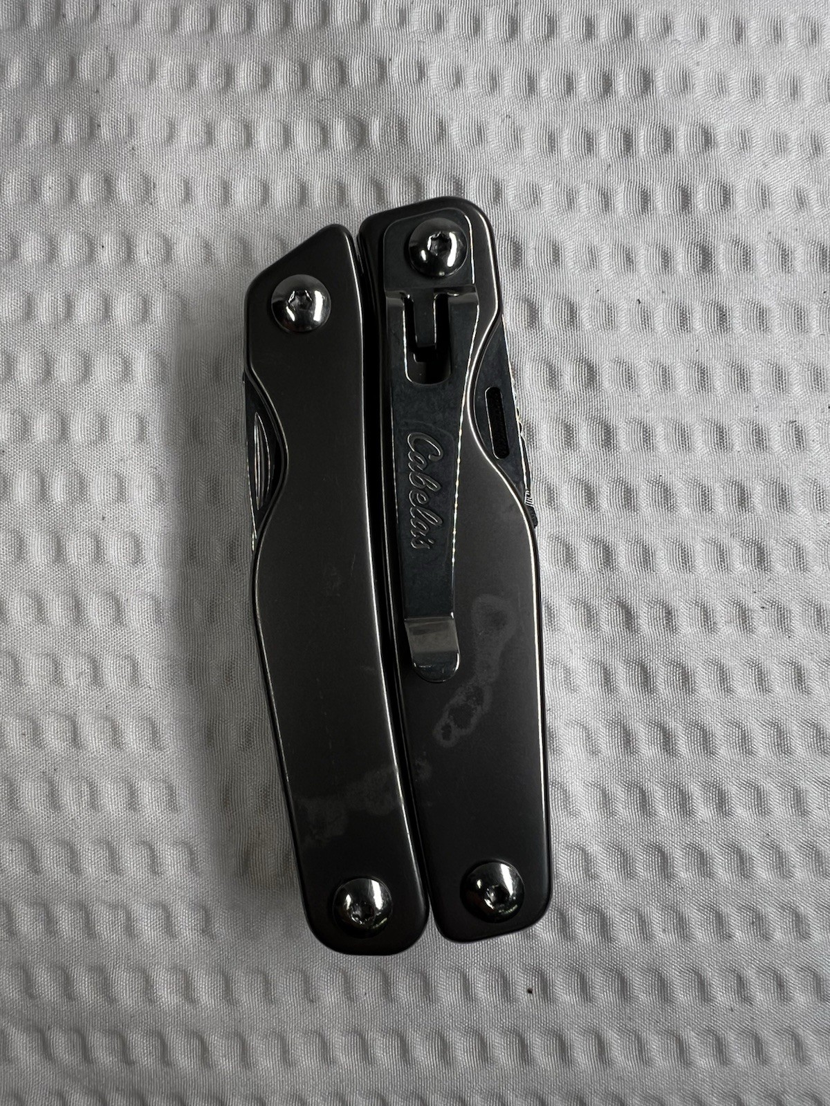 Cabela’s 14-in-1 Folding Multi-Tool Pliers Knife Stainless Steel