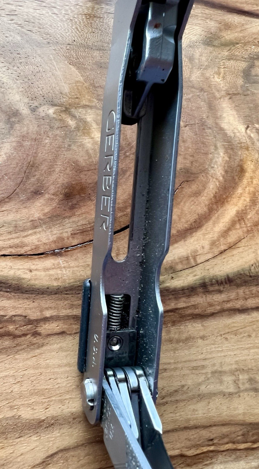 Gerber Multi-Plier Multi-Tool, MP-600, Stainless; Pre-owned. See Photos.