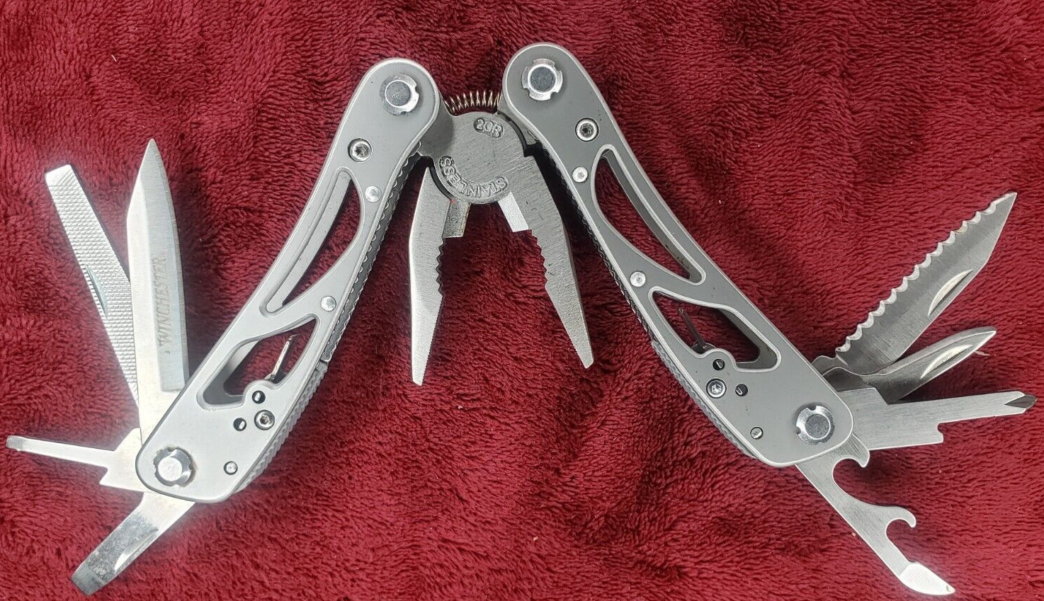 🔪 Winchester Winframe Knife Pliers Cutters Screwdriver Multi-Tool 22-41473