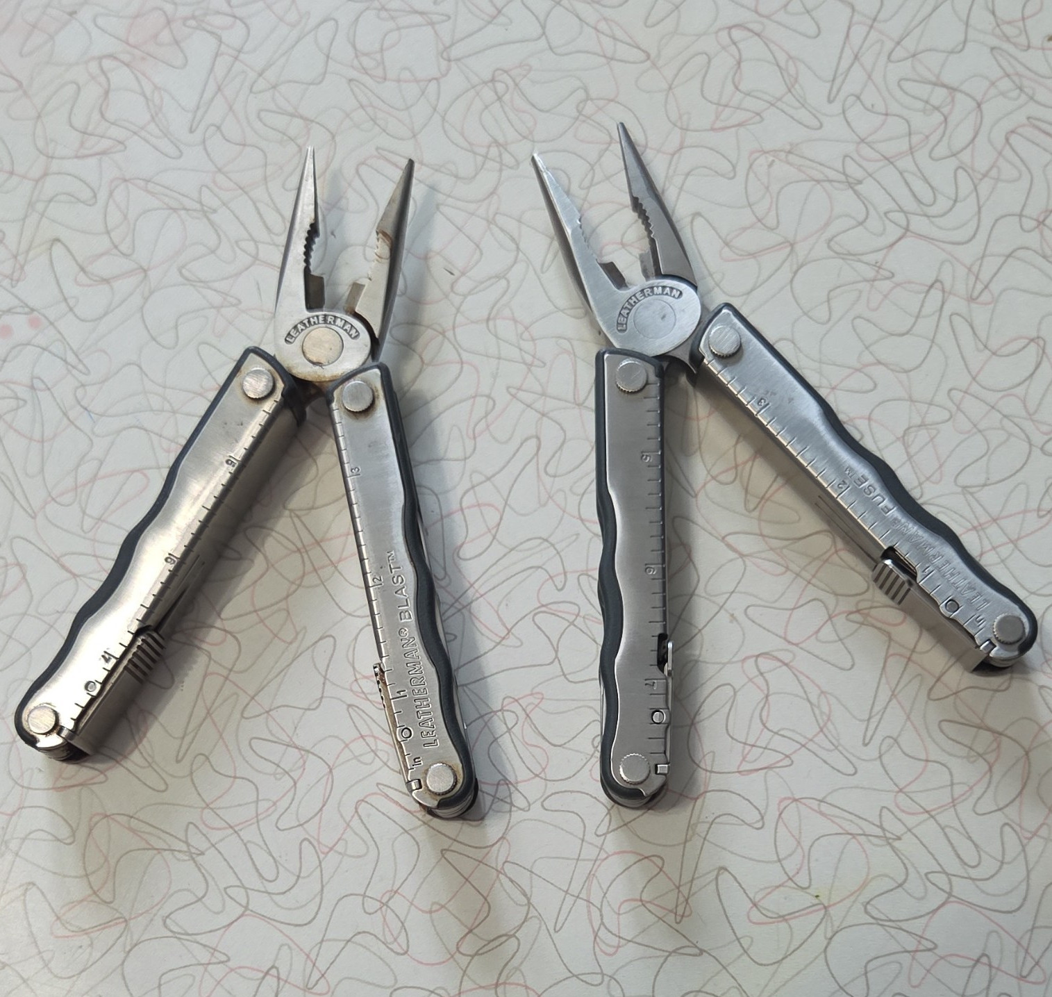 Leatherman Blast And Fuse Need Cleaned A Little But Still In Good Shape.