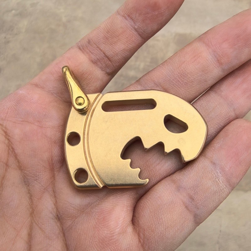 Titanium alloy EDC Accessories Keychain – Link rod 17mm