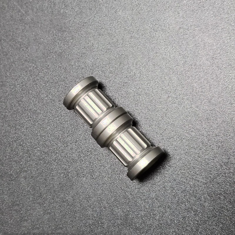 EDC Titanium Alloy Knife Bead Key Parachute Cord Pendant Bead Lanyard DIY Tool