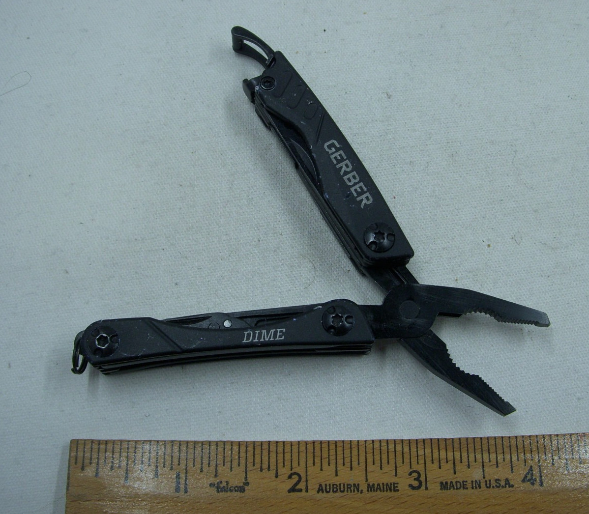 Gerber Dime 4660823D1 Black 11 Function Multi Tool