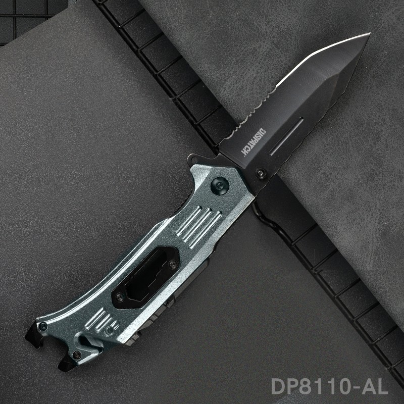 4.5″ EDC Pocket Knife Multi-tool with Bottle Opener Wrench Rope Cutter Outdoor