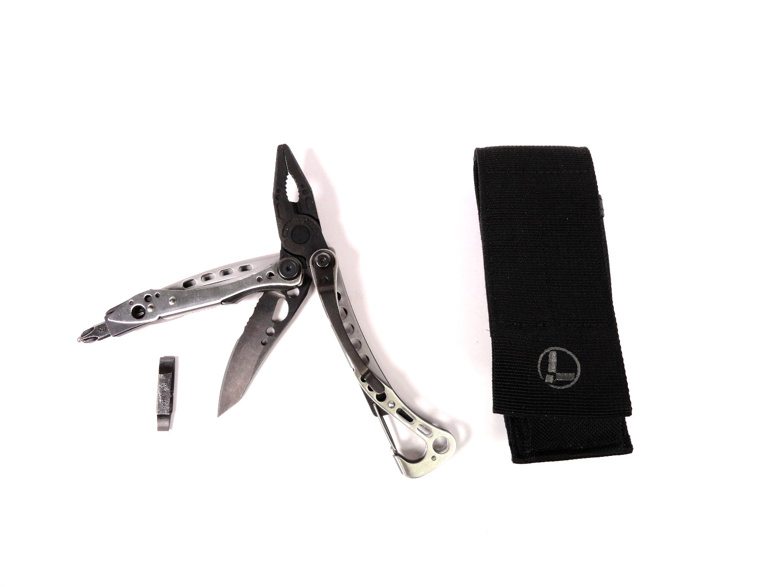 Leatherman Skeletool Multi-tool Silver/Black Blade Pliers Screwdriver