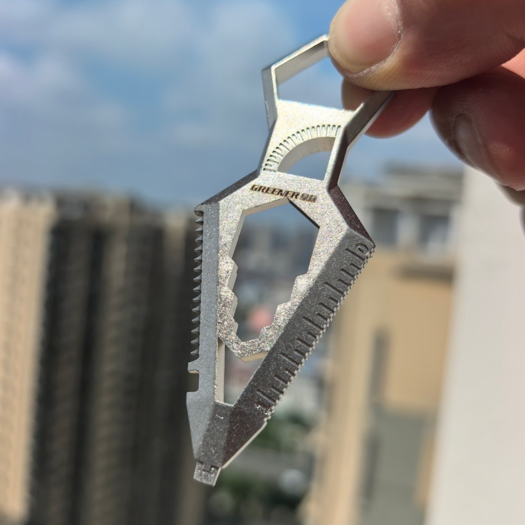 Stainless steel pry bar EDC Tool Measurement/Pry bar/Wrench/Screwdriver