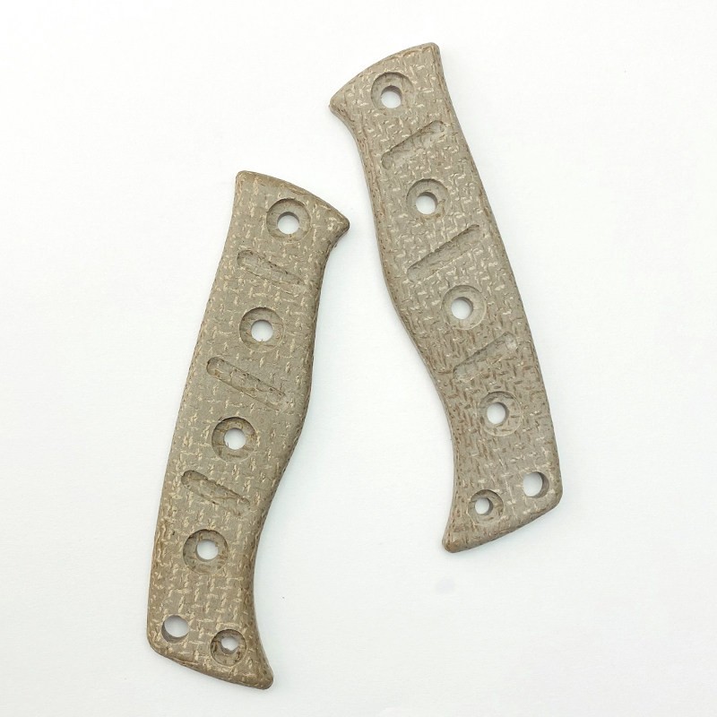 Micarta Handle Scales for Benchmade Fixed Adamas 375 Knife Custom DIY Grip