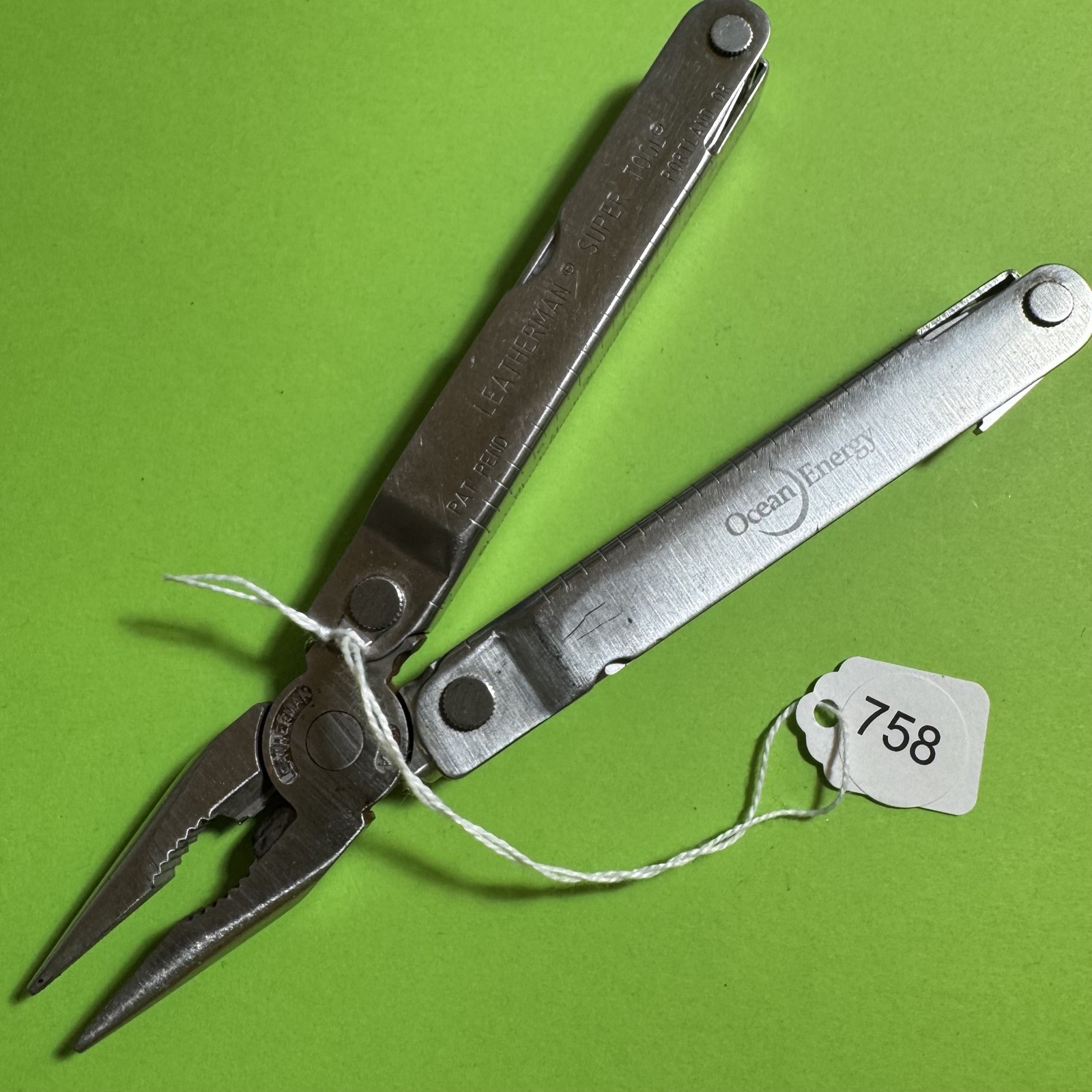 Leatherman Super Tool Plier Multi Tool Pocket Knife Stainless EDC #758