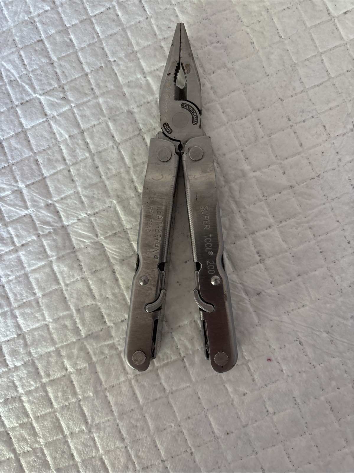 Leatherman Super Tool 200 Multi-Tool Vintage 2001 Patent Pending-retired 245
