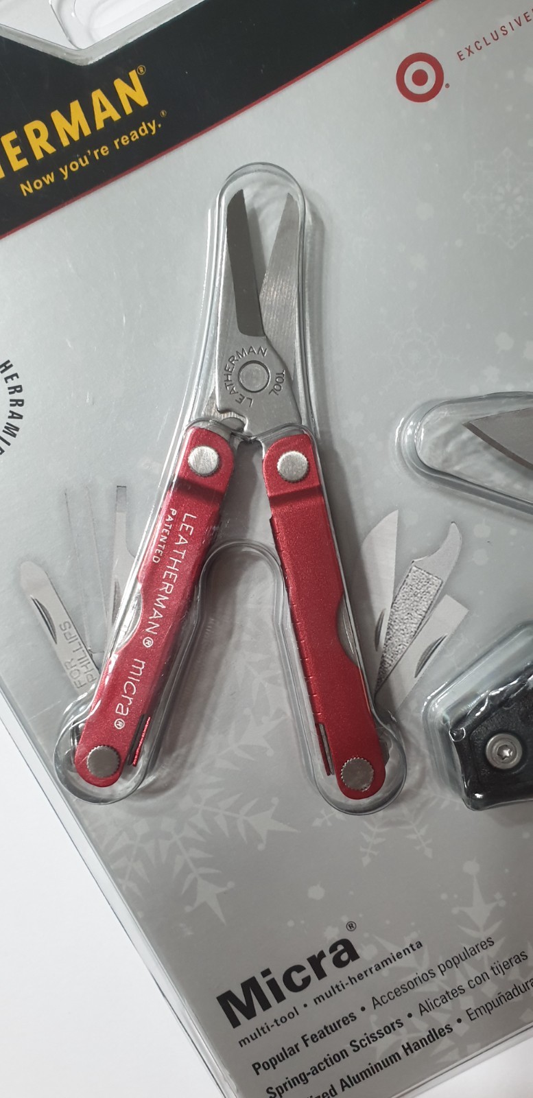 🔥 Leatherman Red Micra + C301 Multi Tool New in Blister Target Rare Retired Set