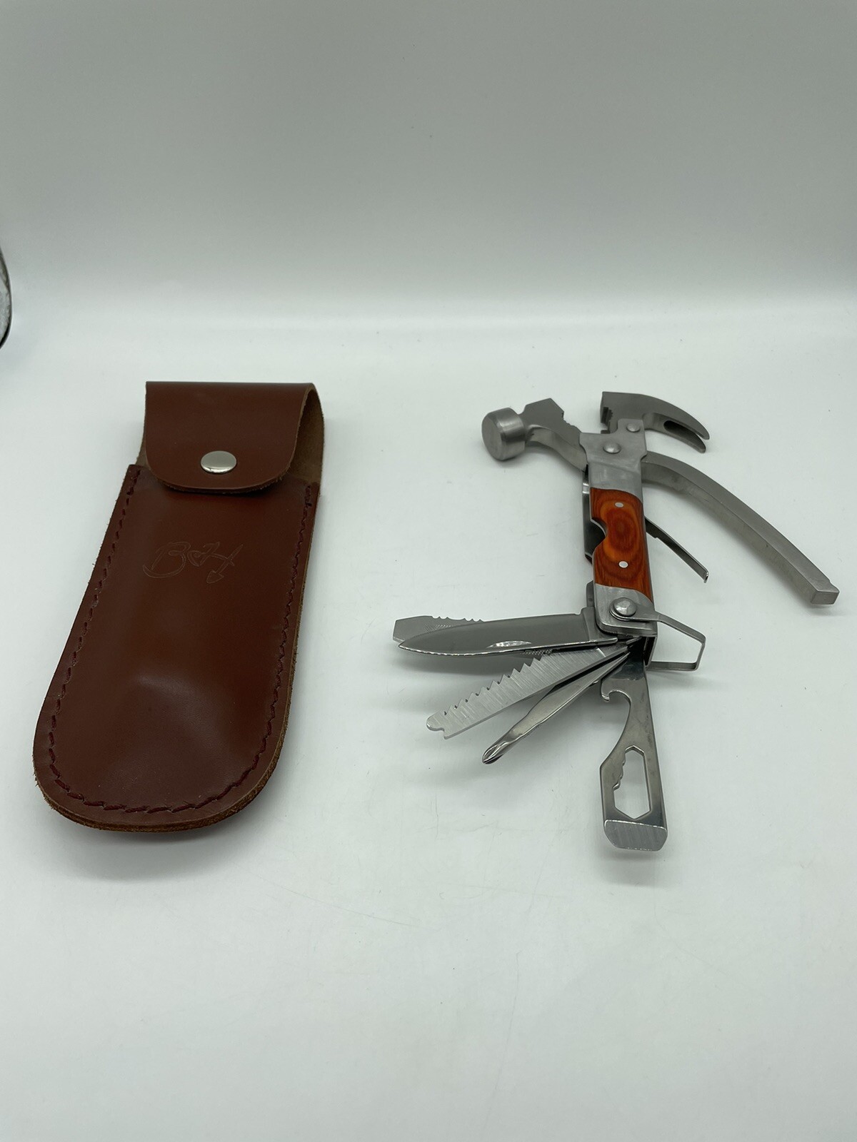 B&H Muli-Tool With Pouch Belt Loop hammer very nice condition