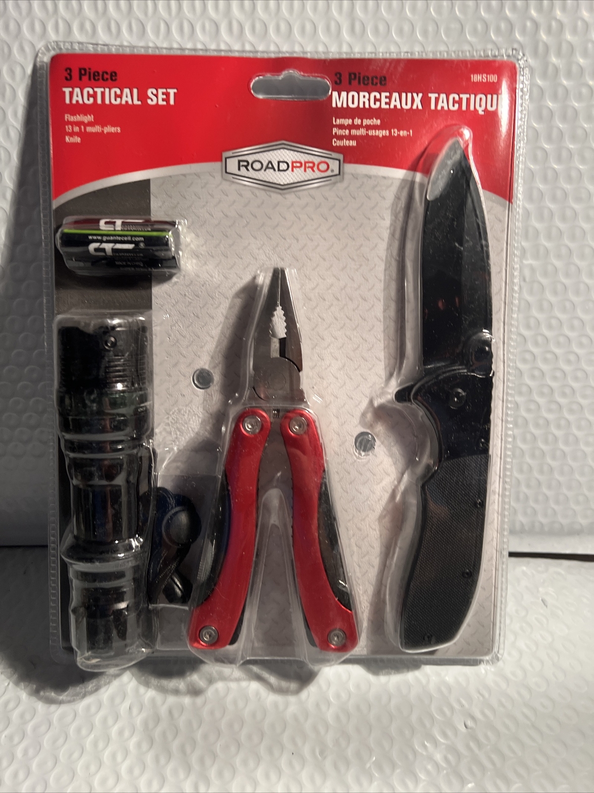 Road Pro 3-Piece Tactical Set With New 