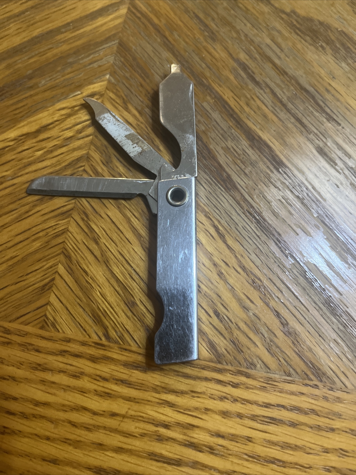 VINTAGE USA Pocket KNIFE & FILE & BOTTLE OPENER