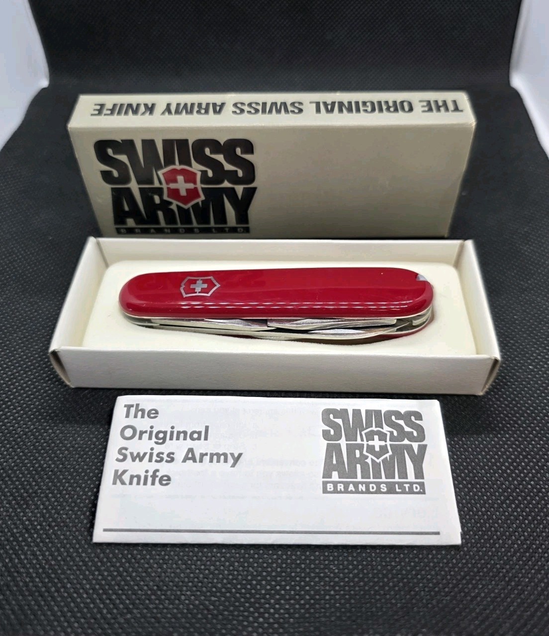 Victorinox Original Swiss Army Knife Red Spartan Vintage Multi-tool New In Box