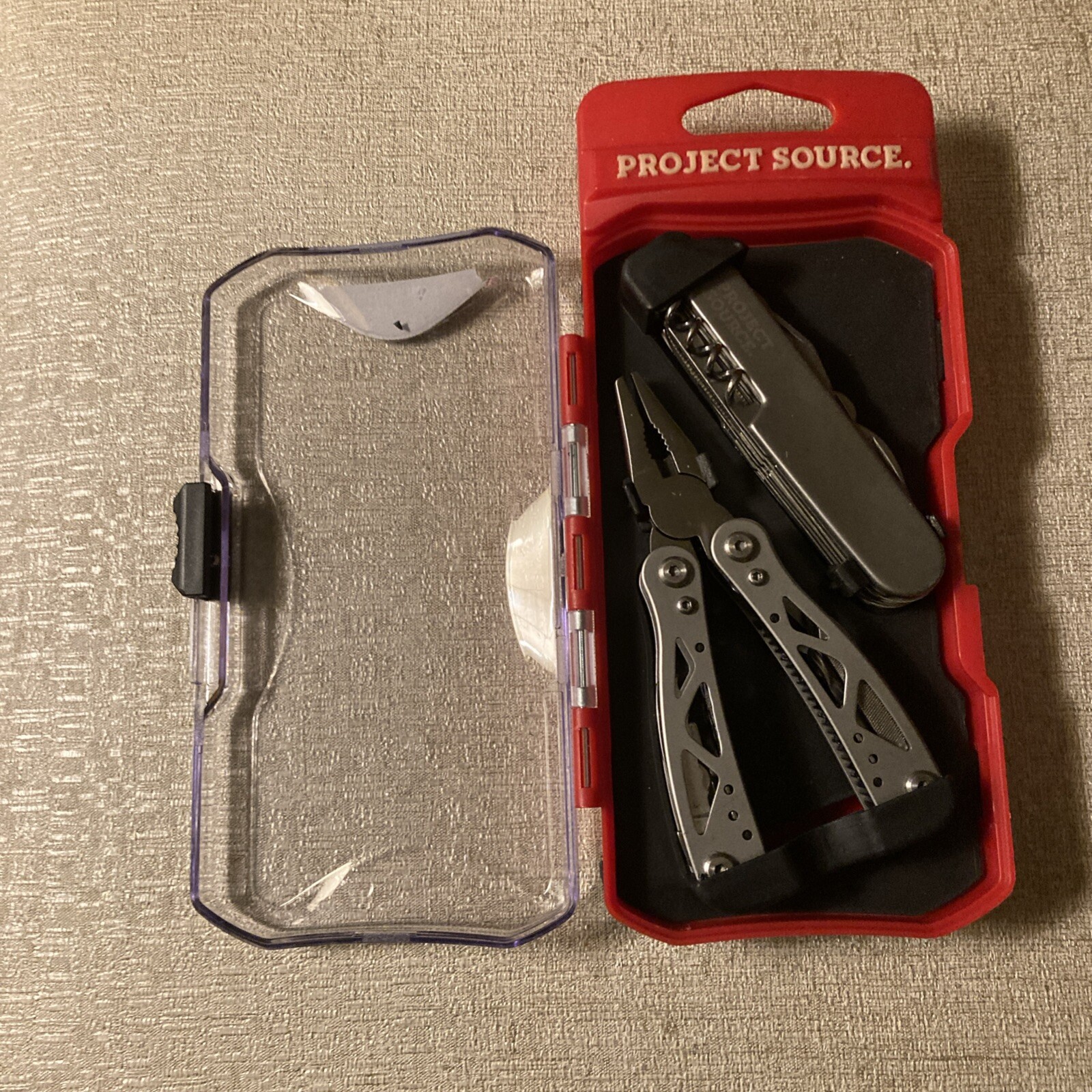 Project Source 12-in-1 Pliers and 11-in-1 Multi-Function Tools Knife 0068043 New