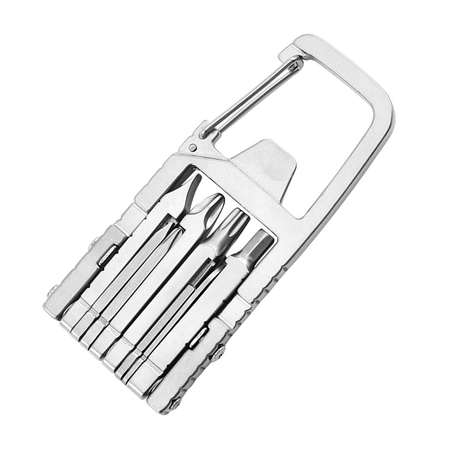 12-in-1 Stainless Steel Folding Multitool, Screwdriver & Opener