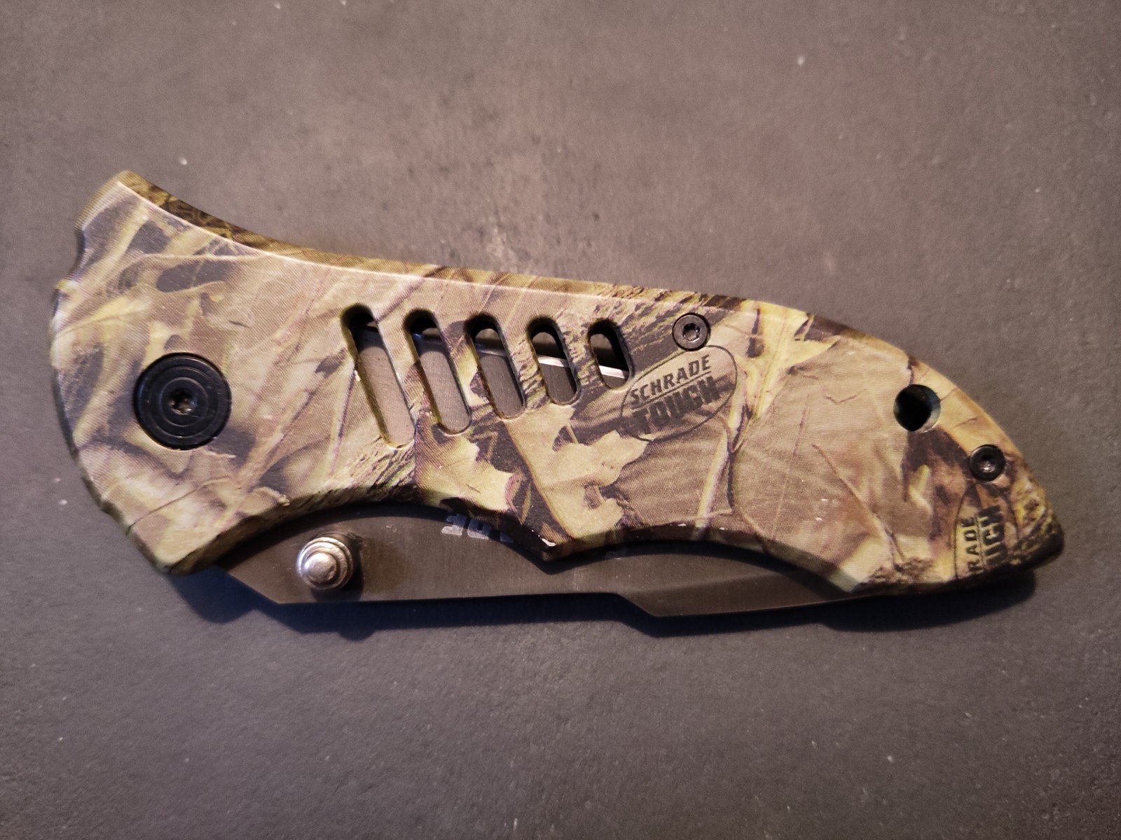 Schrade Tough ST5C Liner Lock Manual Pocket Clip Knife
