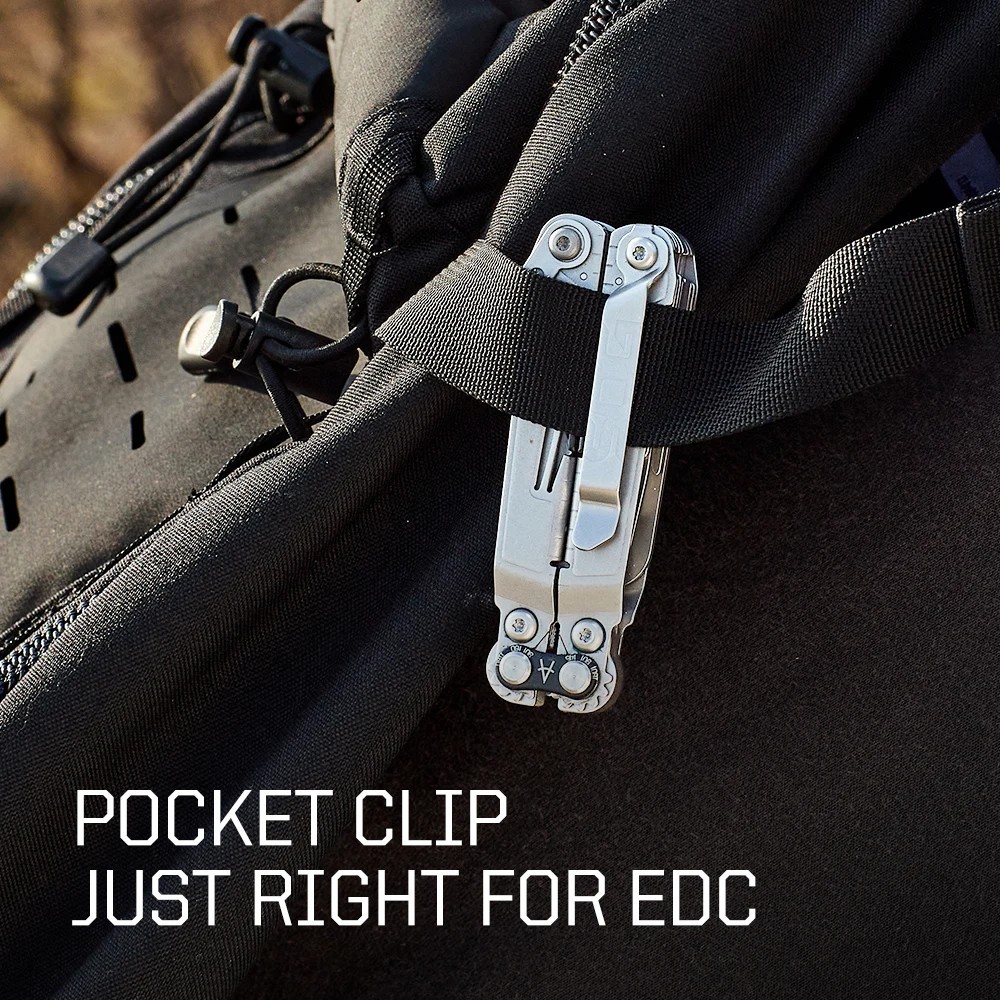 SOG PowerPint 18-in-1 Tactical Multi-Tool Pocket Knife Scissors Screw Pliers