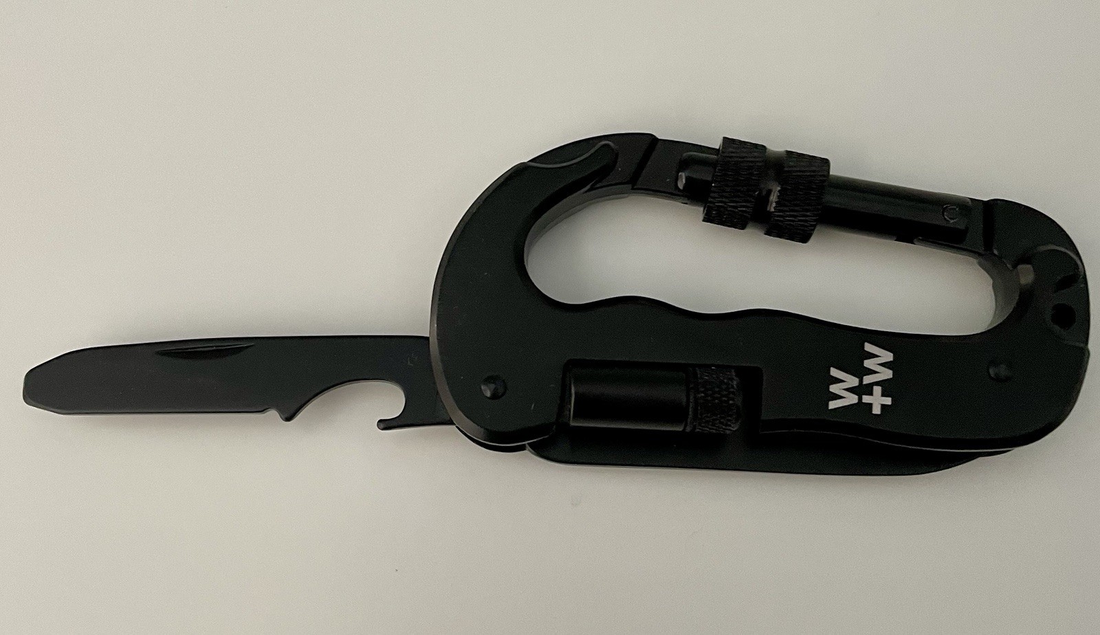 5-in-1 Carabiner Multitool (Black)