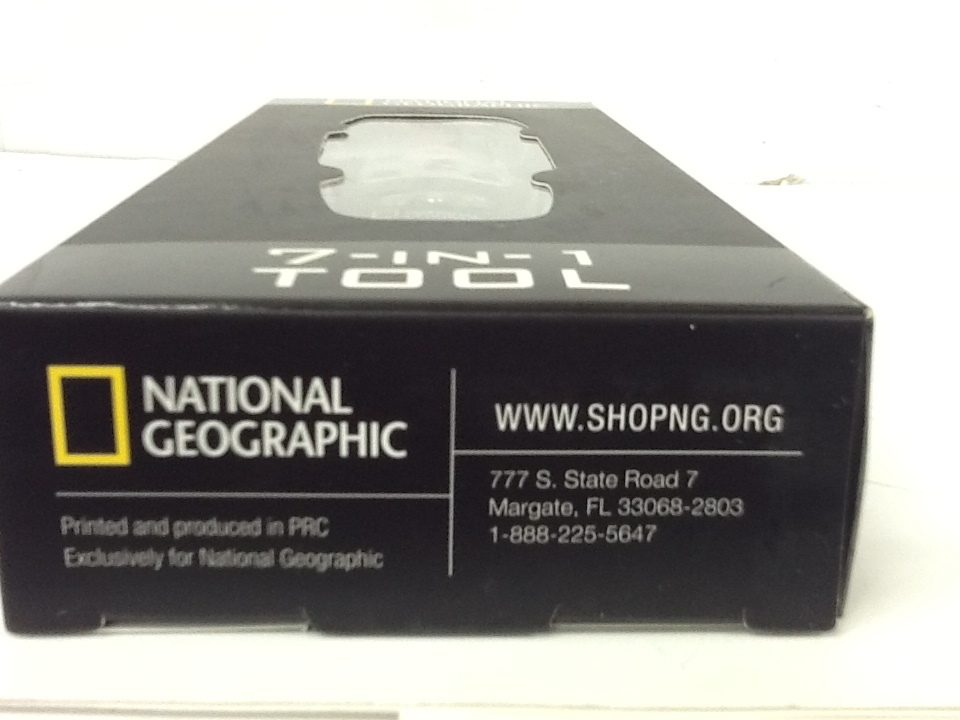 National Geographic Adventure Plus 7-in-1 Adventure Multi tool