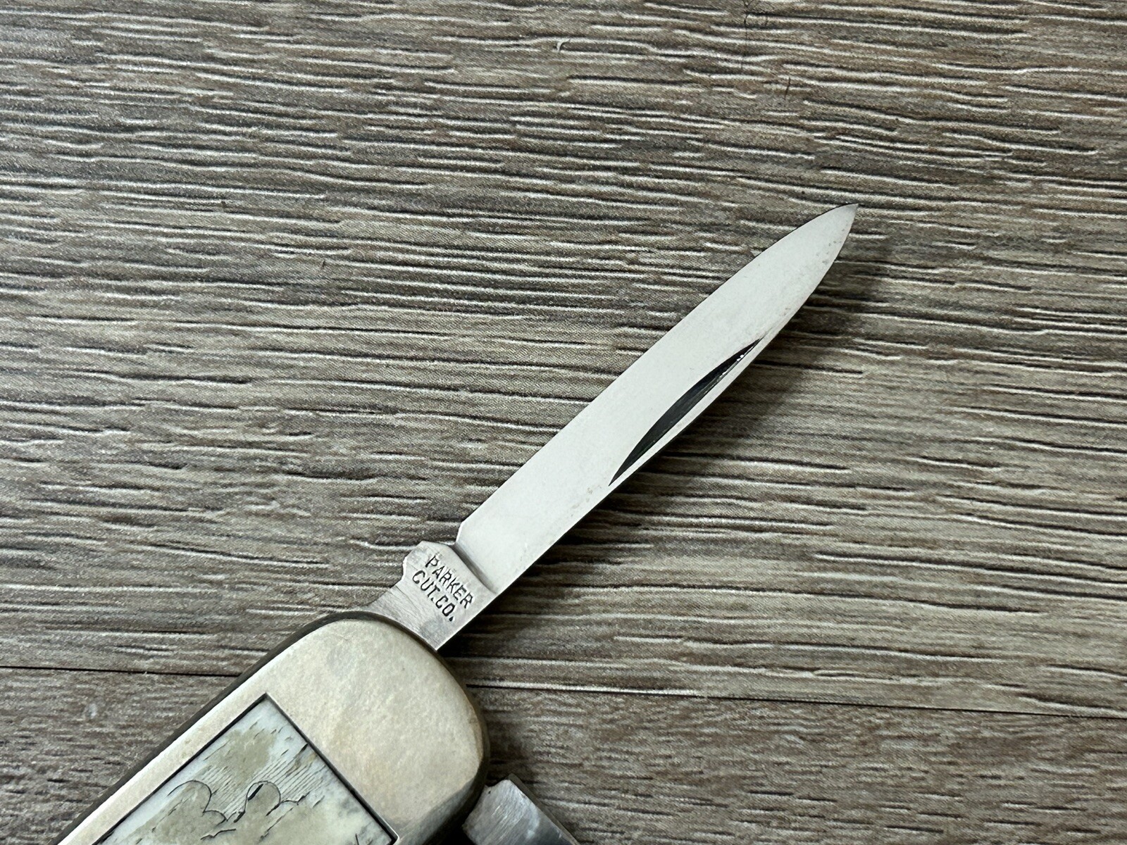 Vintage Parker Cut Co Ships Stainless Steel Multi Tool Pocket Knife Japan