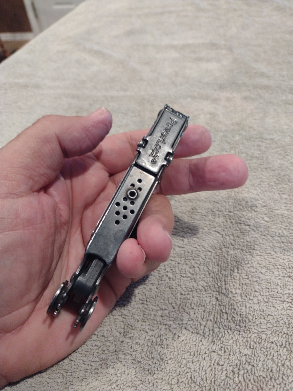 SOG Black Stainless Steel PowerLock Excellent Condition