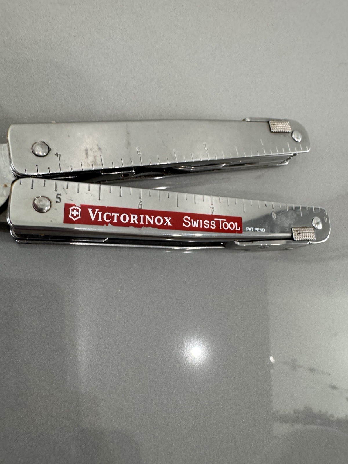 Vtg Victorinox SwissTool Pat Pend Swiss Army Knife Multi Tool Plier