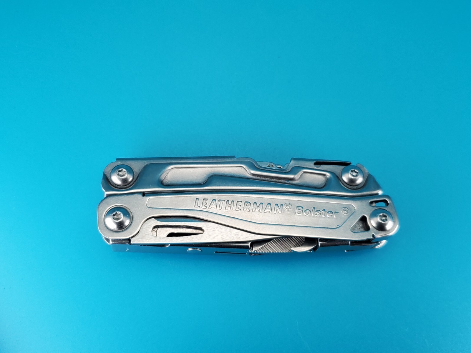 Leatherman Bolster 13 Tool Stainless Steel Multi-Tool! WITH SHEATH! NICE!