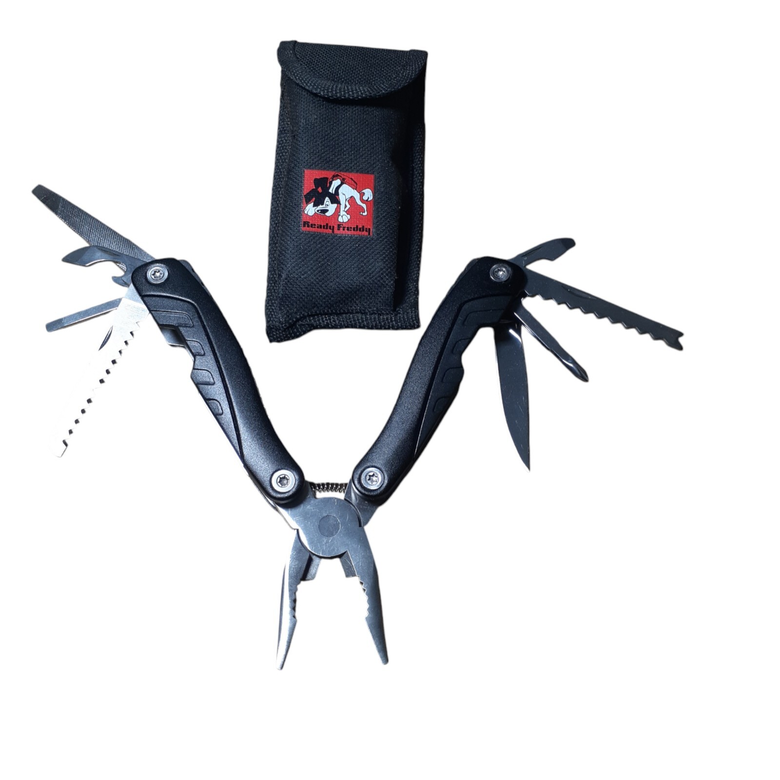 Multi-tool All in One Pliers Bottle Opener Flat & Phillips Screwdriver Saw Knife