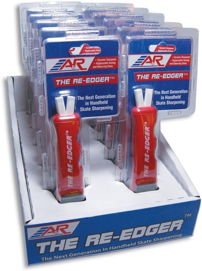 Extra Fine Grit Re-Edger – Handheld Tool for Precision Skate Blade Sharpening