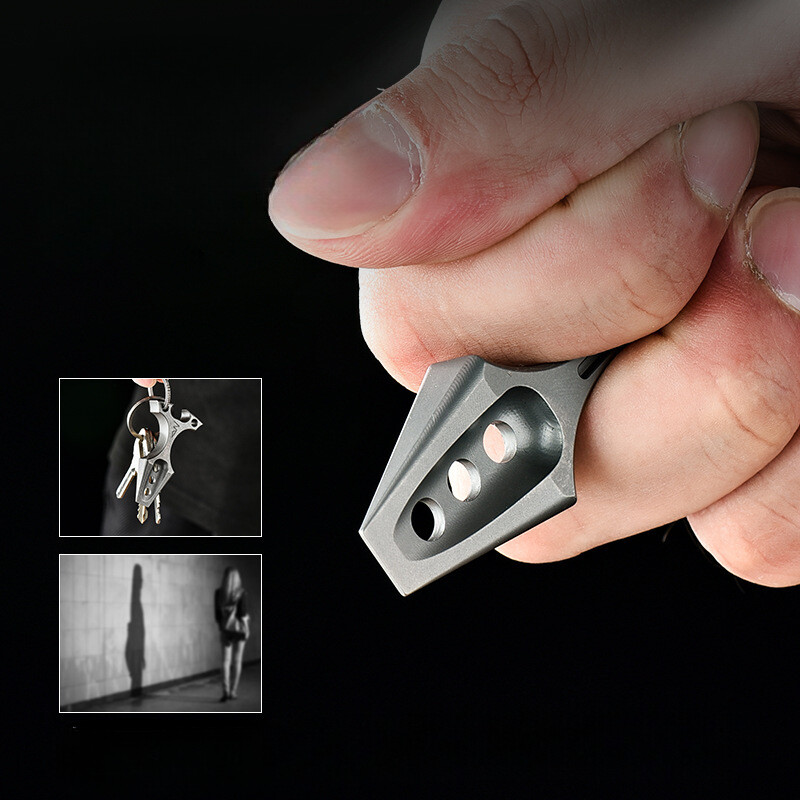 Titan Alloy Pocket Pry Bar Crowbar Portable Outdoor EDC Multi Tools