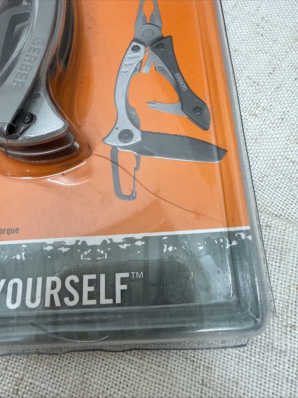 Gerber Crucial 9-in-1 Multi-Tool Pliers Gray, Pocket Clip, Carabiner, 2.25″