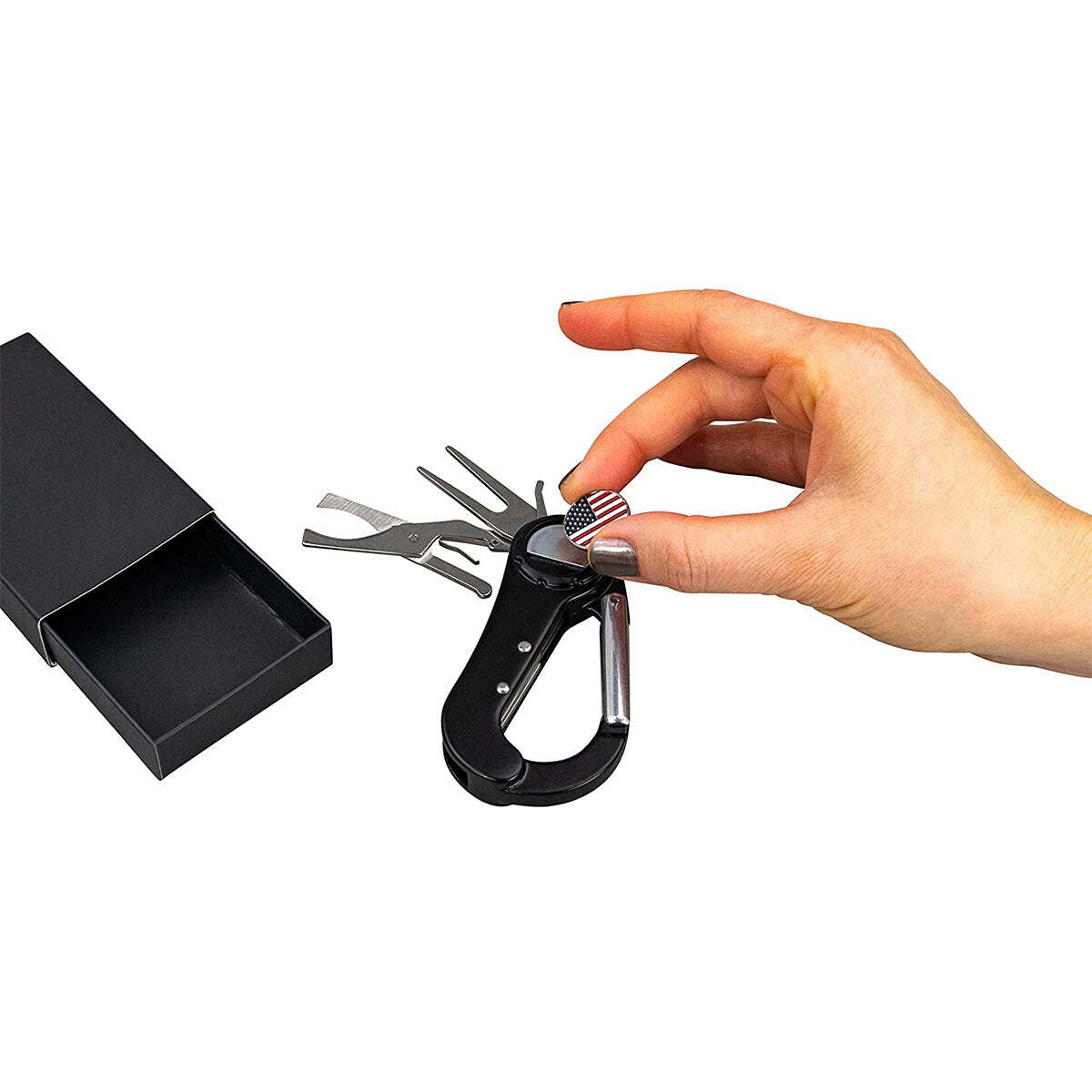 5 in 1 Golf Multi-Tool Carabiner