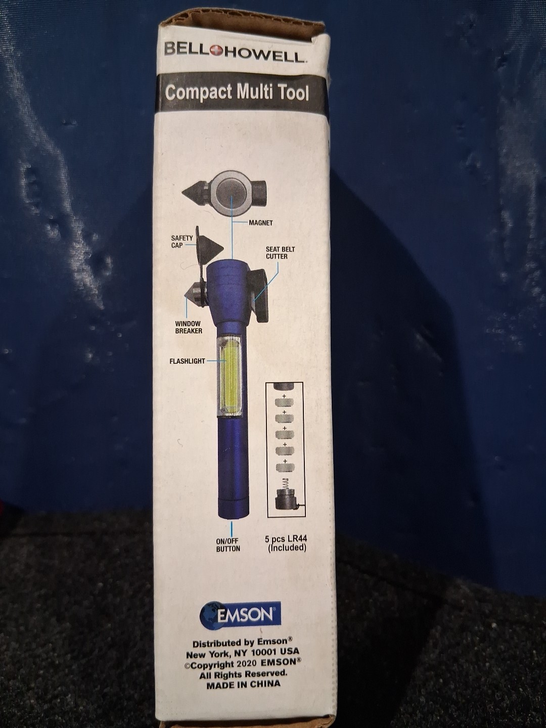 Brand New In The Box Bell Howell Super Bright Compact Multi Tool FlashLight (A2)