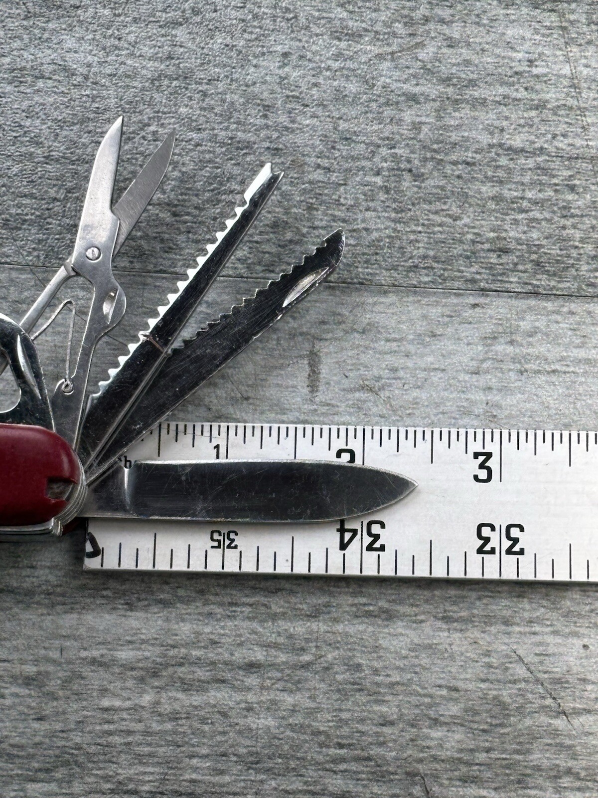 Swiss Army Camping Hiking Survival Multi Tool Pocket Knife Outdoors Prepper 3.5”