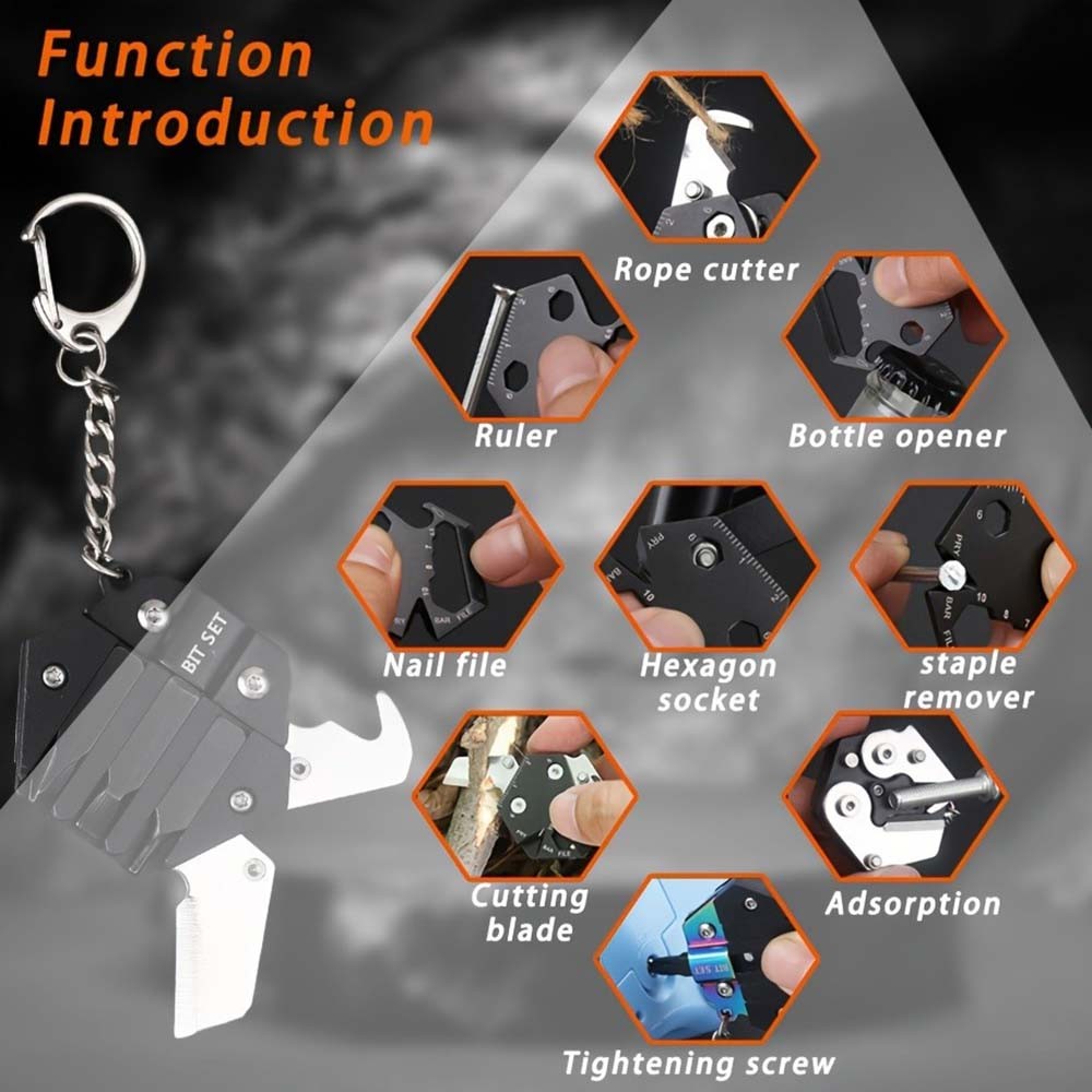 Hexagonal Strong Practical Long-Lasting Hexagonal Portable Multi-Functional Tool