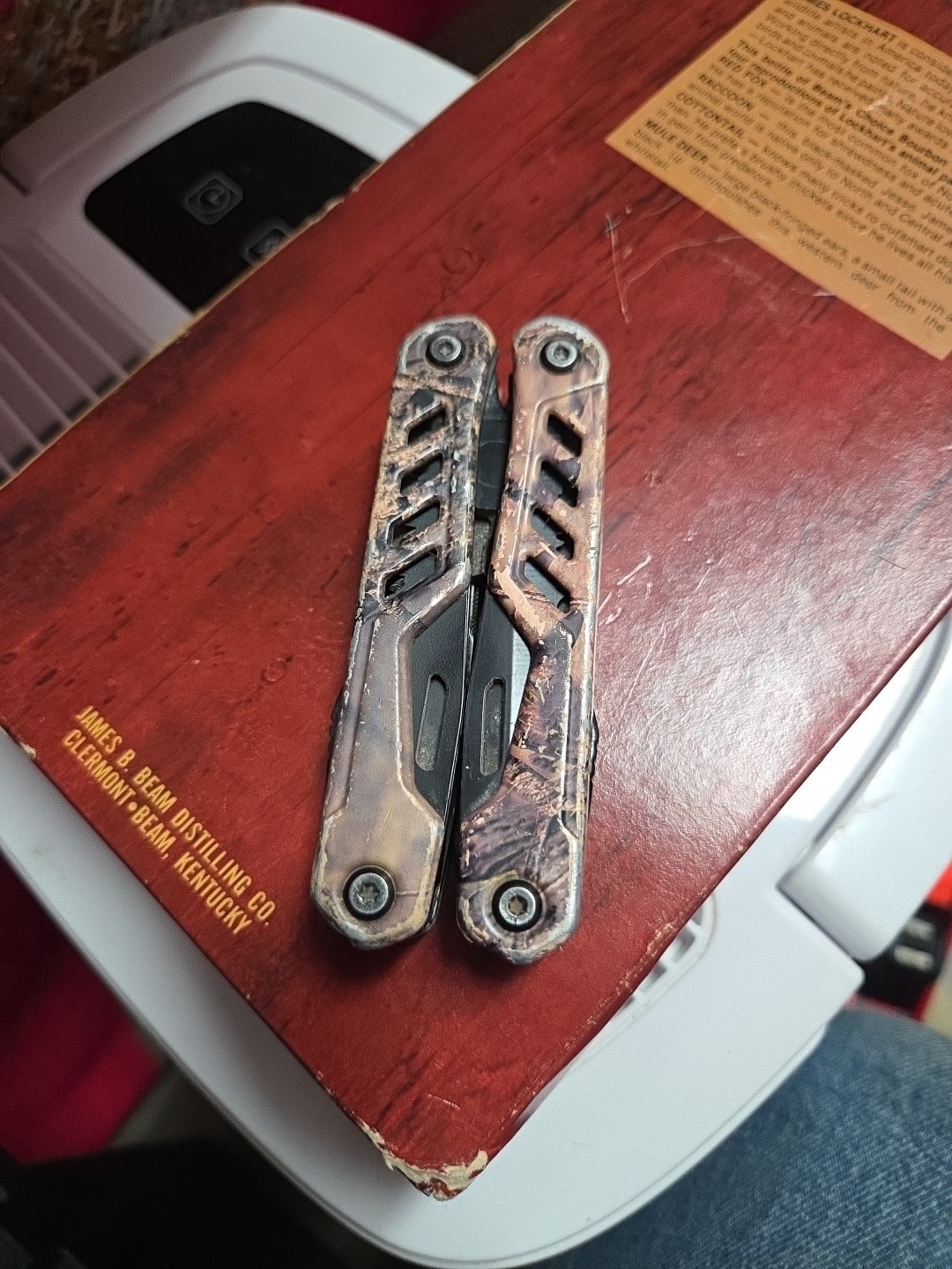 Camo Multi tool Pliers. Used Not Branded