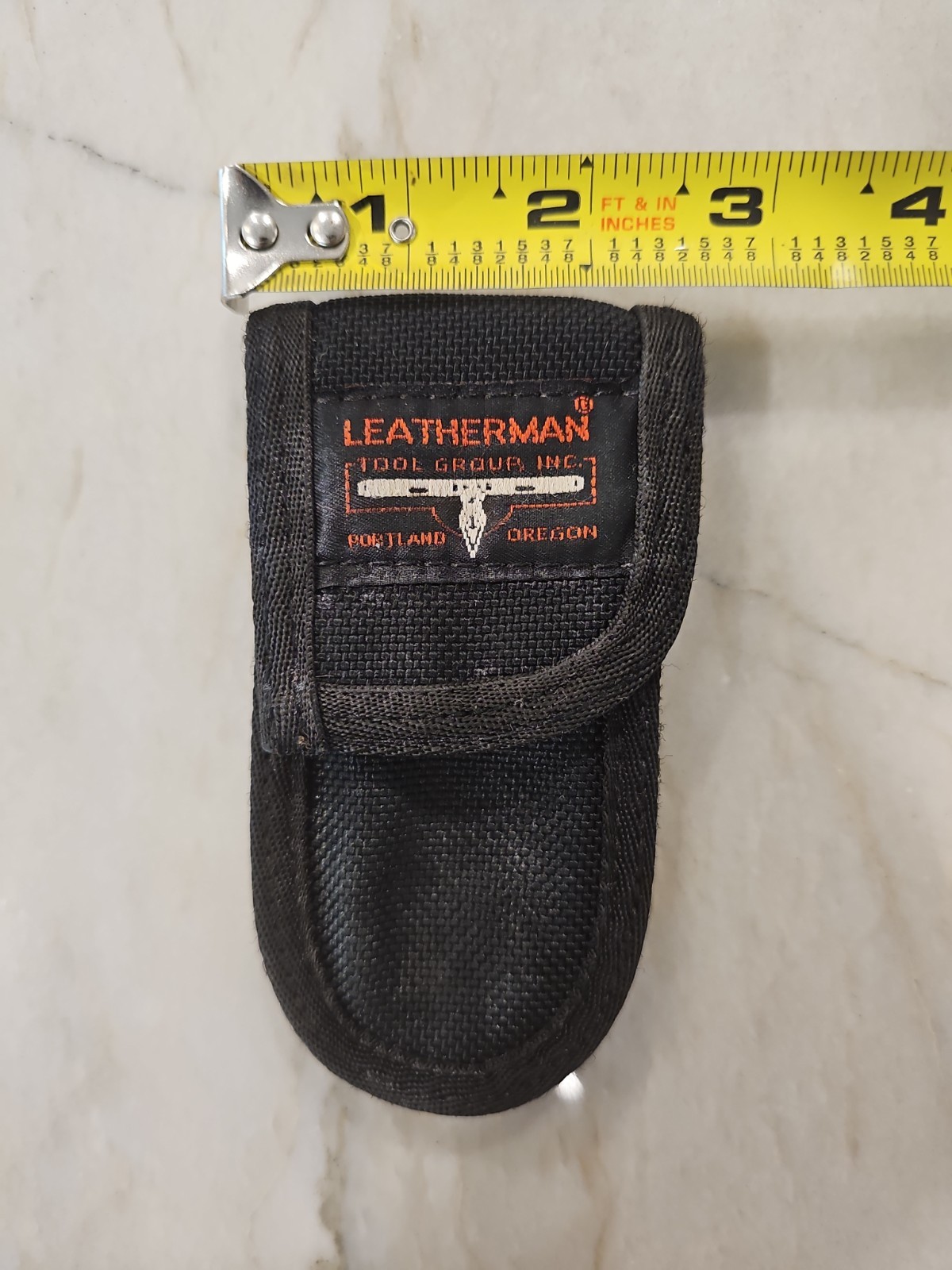 Vintage Leatherman Tool Group Portland Oregan Black Fabric Sheath