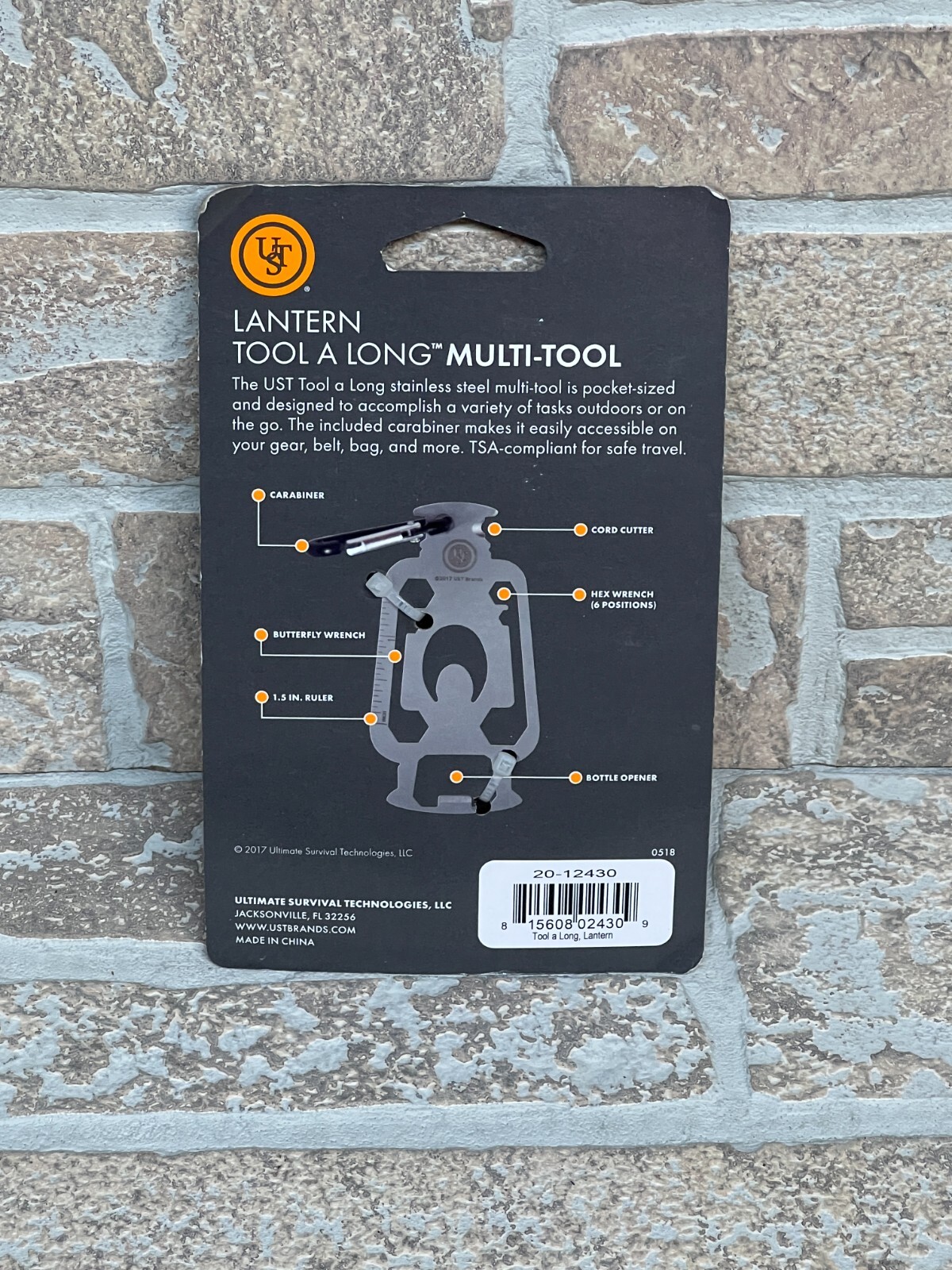 UST Tool A Long Lantern Stainless Steel Multi-Tool One Size 20-12430