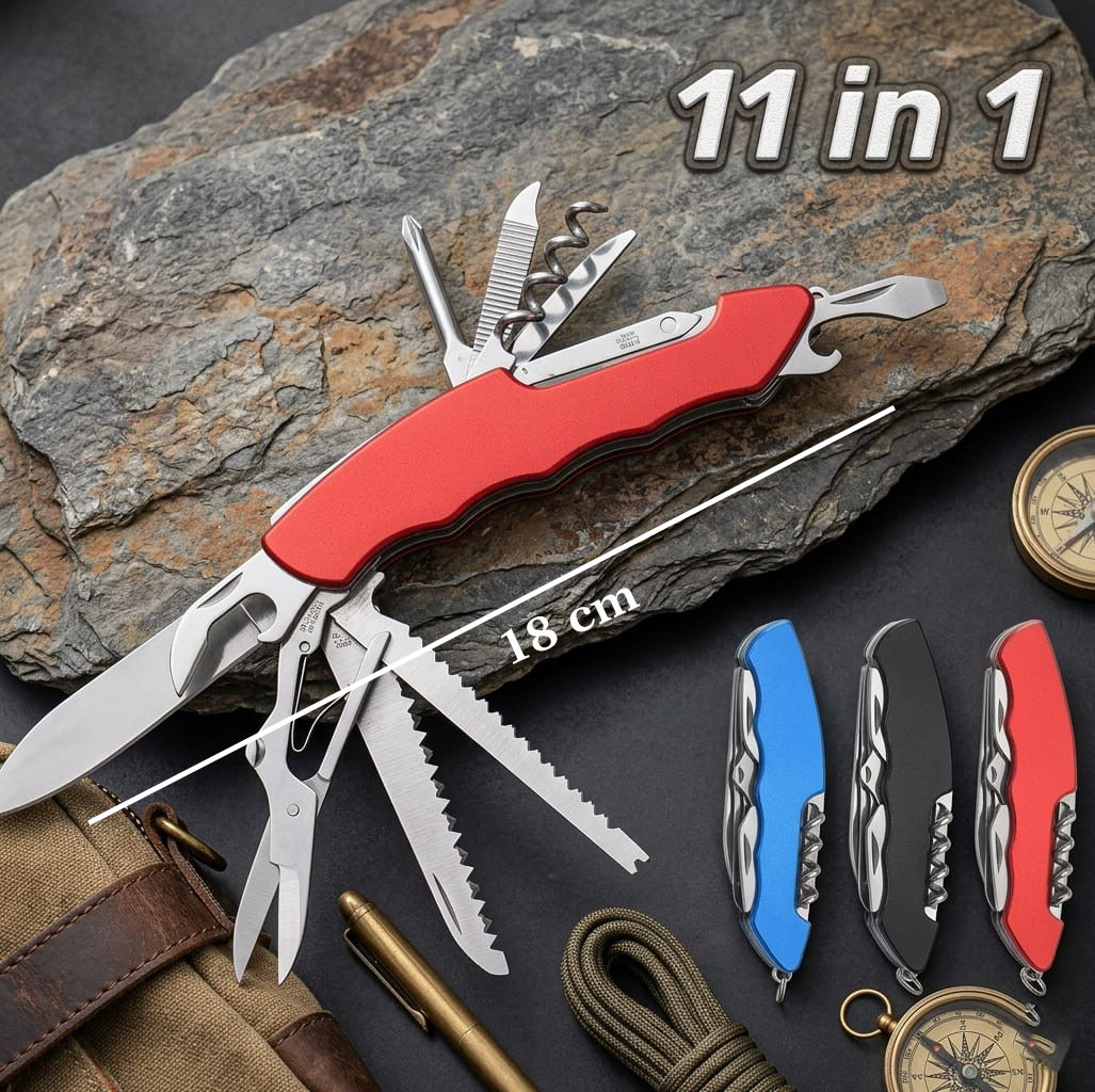 Victorinox Swiss Army HANDY MAN 11 IN 1 Multi Tool Camping, Survival EDC Gear
