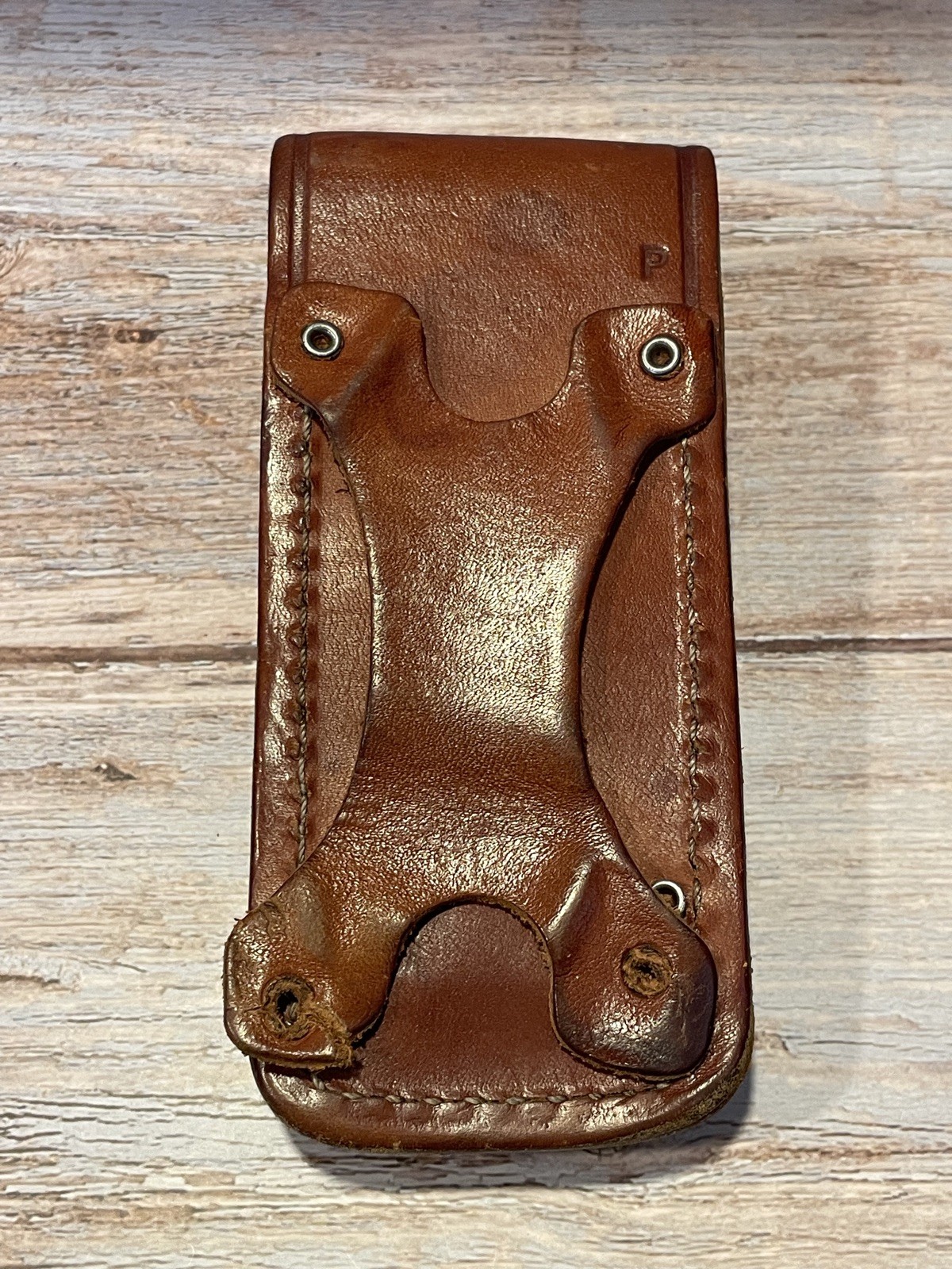 Vintage Schrade Tough Tool ST1 Multi-Tool Pliers Knife w Leather Sheath Nice!