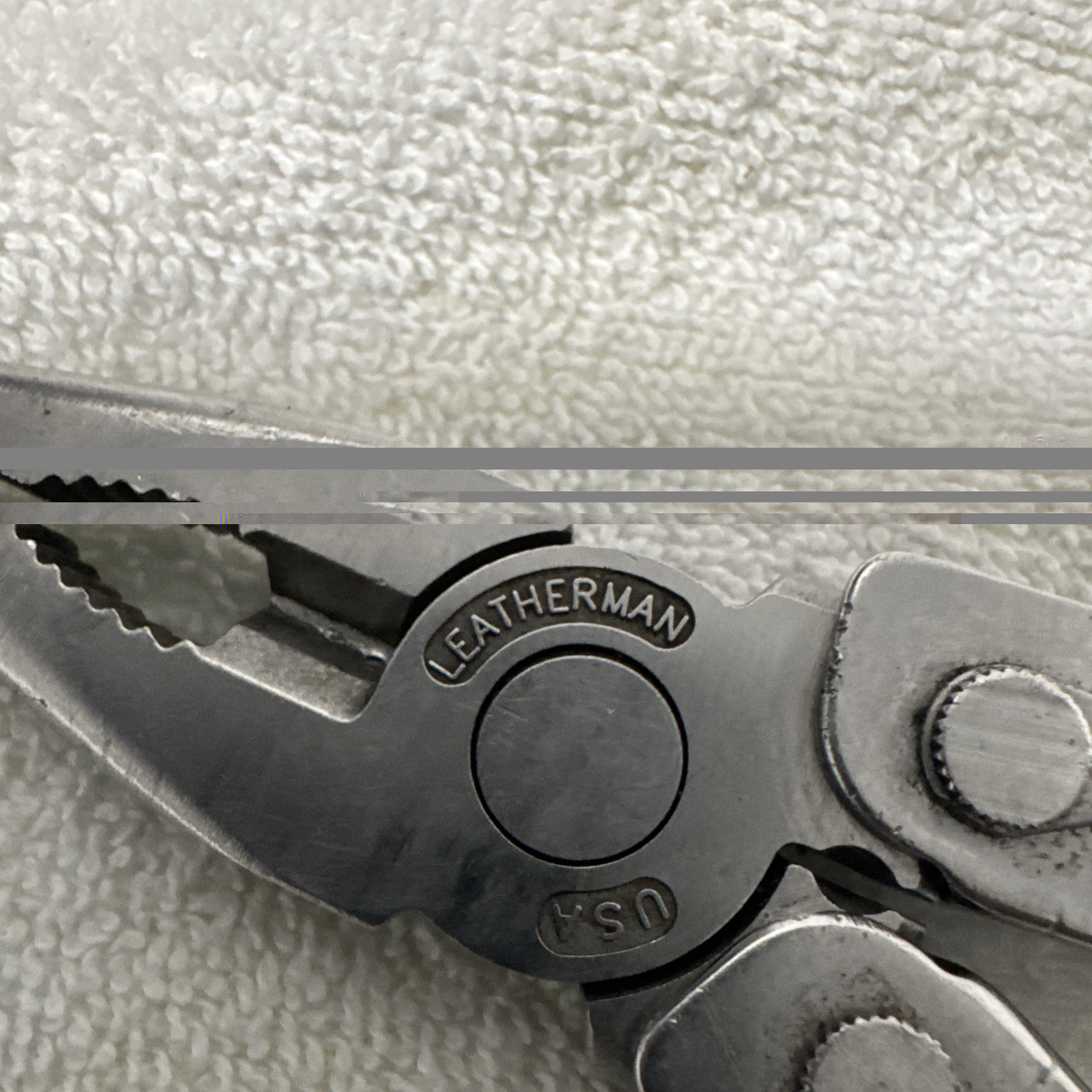 Leatherman Super Tool Portland Or Silver Stainless Steel Bond Pliers Multi-Tool