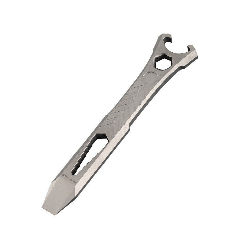 EDC Titanium Alloy Tactical Crowbar Multi Tools Outdoor Survival Pry Bar Wrench