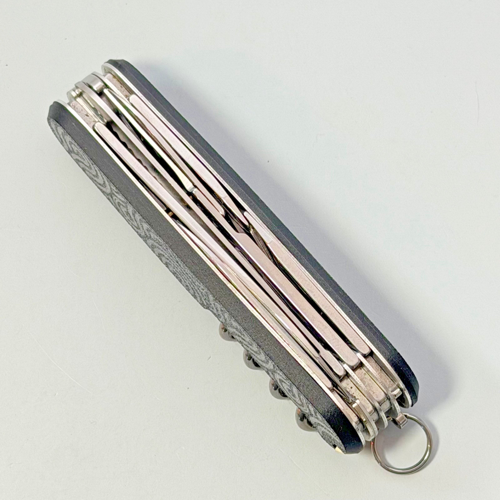 Victorinox Huntsman RedEdge Signature Series Gray Circle Custom Scales